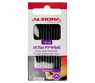 Иглы ручные Aurora для наметки