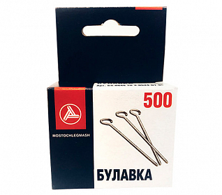 Булавка канцелярская №1-30 500шт